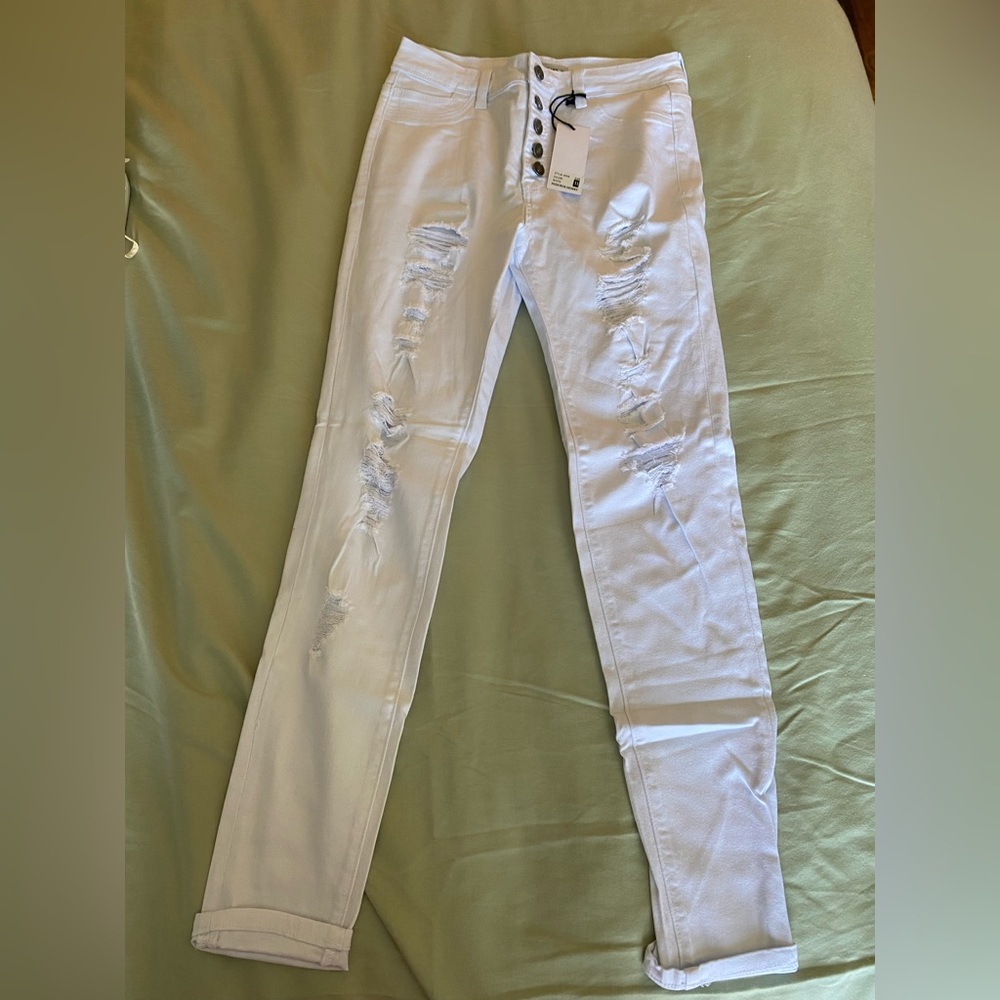 White Hammer Jeans